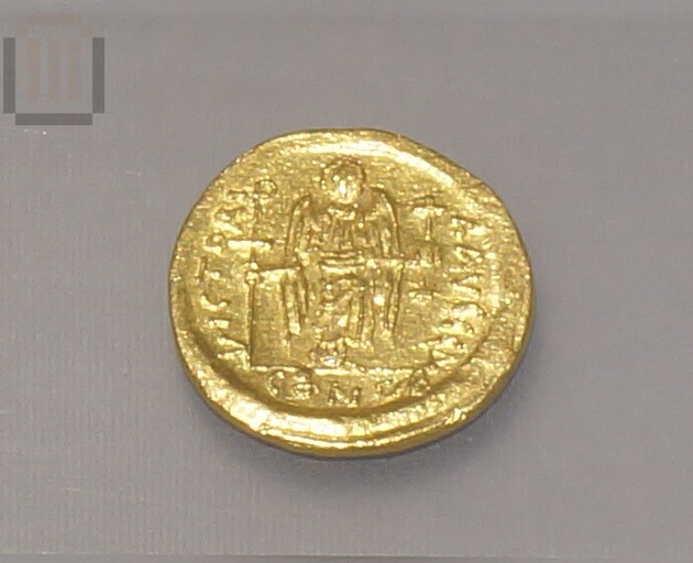 Gold solidus of Justinian I