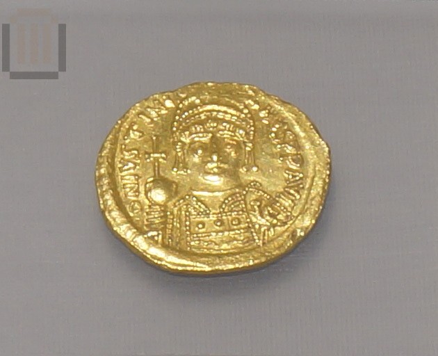 Gold solidus of Justinian I